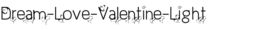 Dream Love Valentine Light.ttf
