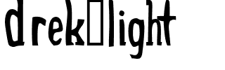 Drek Light.ttf