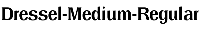 Dressel Medium Regular.ttf
