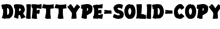 DriftType Solid.ttf