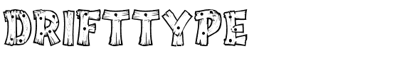 DriftType Regular.otf