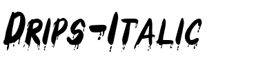 Drips  Italic.ttf
