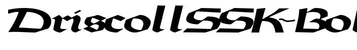 DriscollSSK BoldItalic.ttf