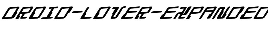 Droid Lover Rotalic Expanded.ttf