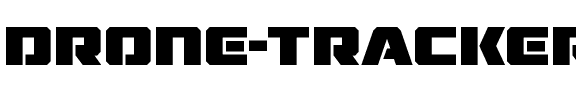 Drone Tracker Bold Bold.ttf