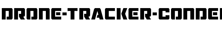 Drone Tracker Condensed Condensed.ttf