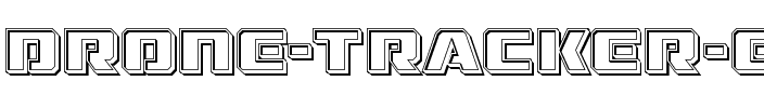 Drone Tracker Engraved Regular.ttf