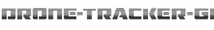 Drone Tracker Gradient Regular.ttf
