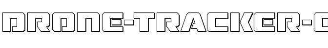 Drone Tracker Outline Outline.ttf