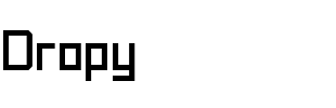 Dropy Regular.ttf