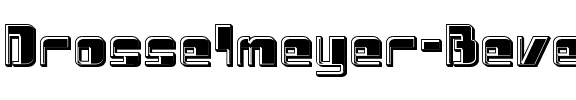 Drosselmeyer Bevel Regular.ttf
