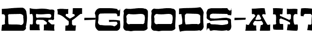Dry Goods Antique JL Regular.ttf