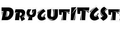 Drycut ITC Std Regular.otf