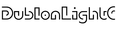 DublonLightC Regular.otf