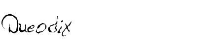 Dueodix Regular.otf