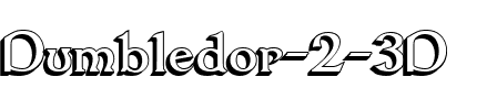 Dumbledor 2 3D Regular.ttf