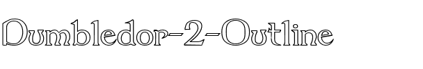 Dumbledor 2 Outline Regular.ttf