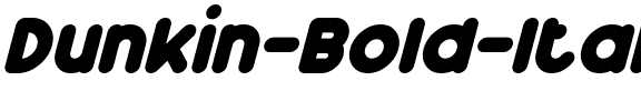 Dunkin Bold Italic.ttf