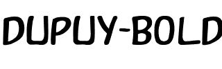 Dupuy Bold Bold.ttf