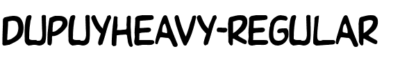 DupuyHeavy Regular.ttf