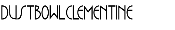 DustbowlClementine Regular.ttf