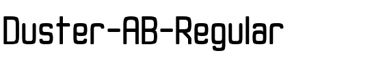 Duster AB Regular.ttf