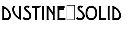 Dustine Solid Regular.ttf