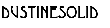 DustineSolid Regular.ttf