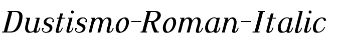 Dustismo Roman Italic.ttf