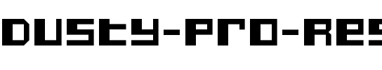 Dusty Pro Regular.ttf