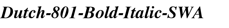 Dutch 801 SWA Bold Italic.ttf