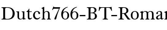 Dutch766 BT Roman.ttf