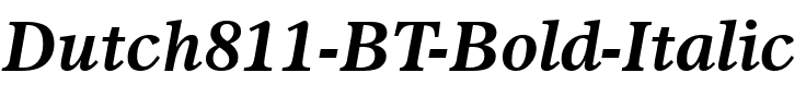 Dutch811 BT Bold Italic.ttf