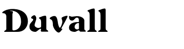 Duvall Normal.ttf