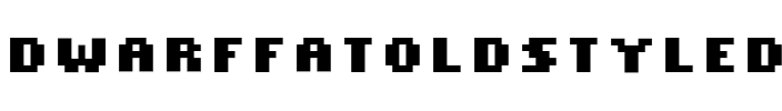 Dwarf FatOldStyleDigits Regular.otf