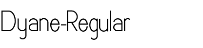 Dyane Regular.ttf