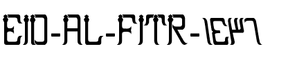 EID AL-FITR 2 Regular.otf