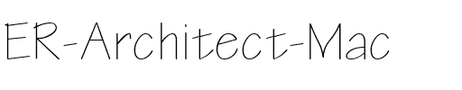 ER Architect Mac Regular.ttf