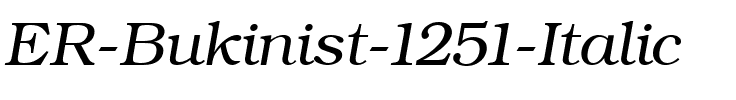 ER Bukinist 1251 Italic.ttf