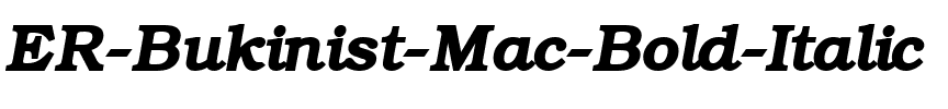 ER Bukinist Mac Bold Italic.ttf
