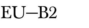 EU-B2 Regular.ttf