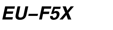 EU-F5X Regular.ttf
