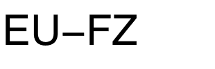 EU-FZ Regular.ttf