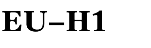 EU-H1 Regular.ttf