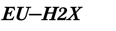EU-H2X Regular.ttf