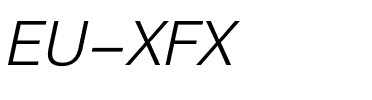 EU-XFX Regular.ttf