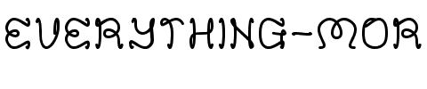 EVERYTHING MORE Normal.ttf
