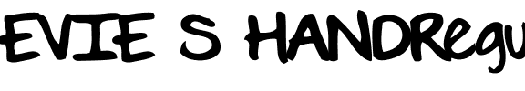 EVIE’S HAND Regular.ttf