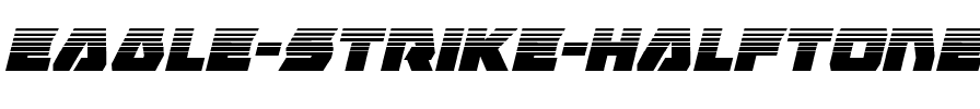 Eagle Strike Halftone Italic Italic.ttf