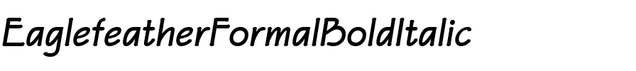 EaglefeatherFormalBoldItalic Regular.ttf